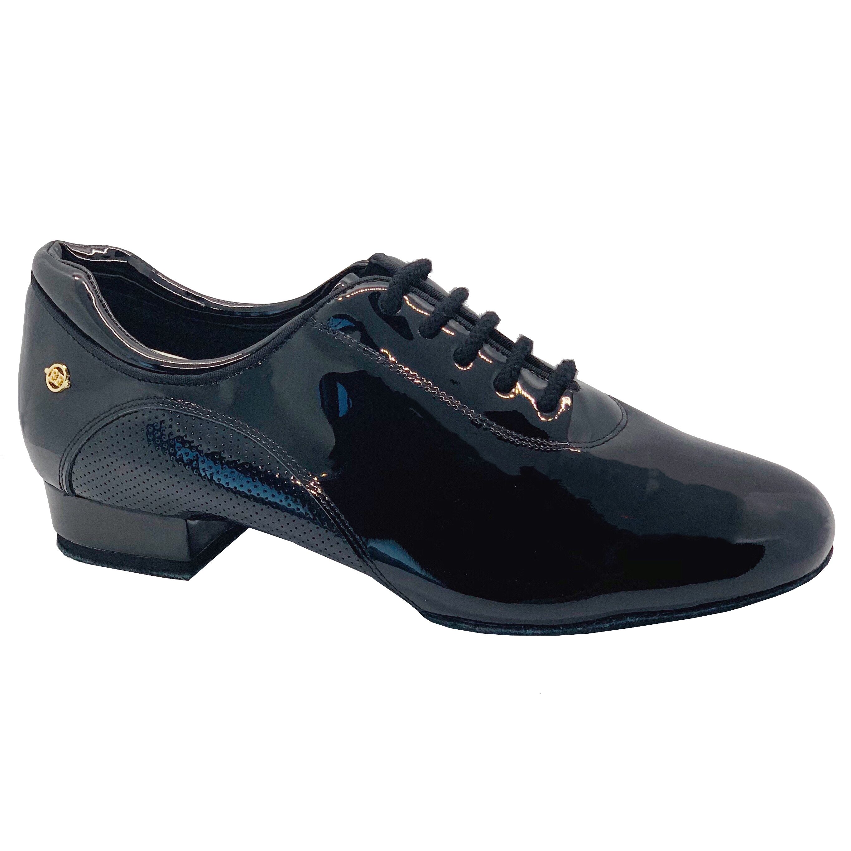 【8513 Model】Black Patent - 1" Flat Heel | Size 39/40