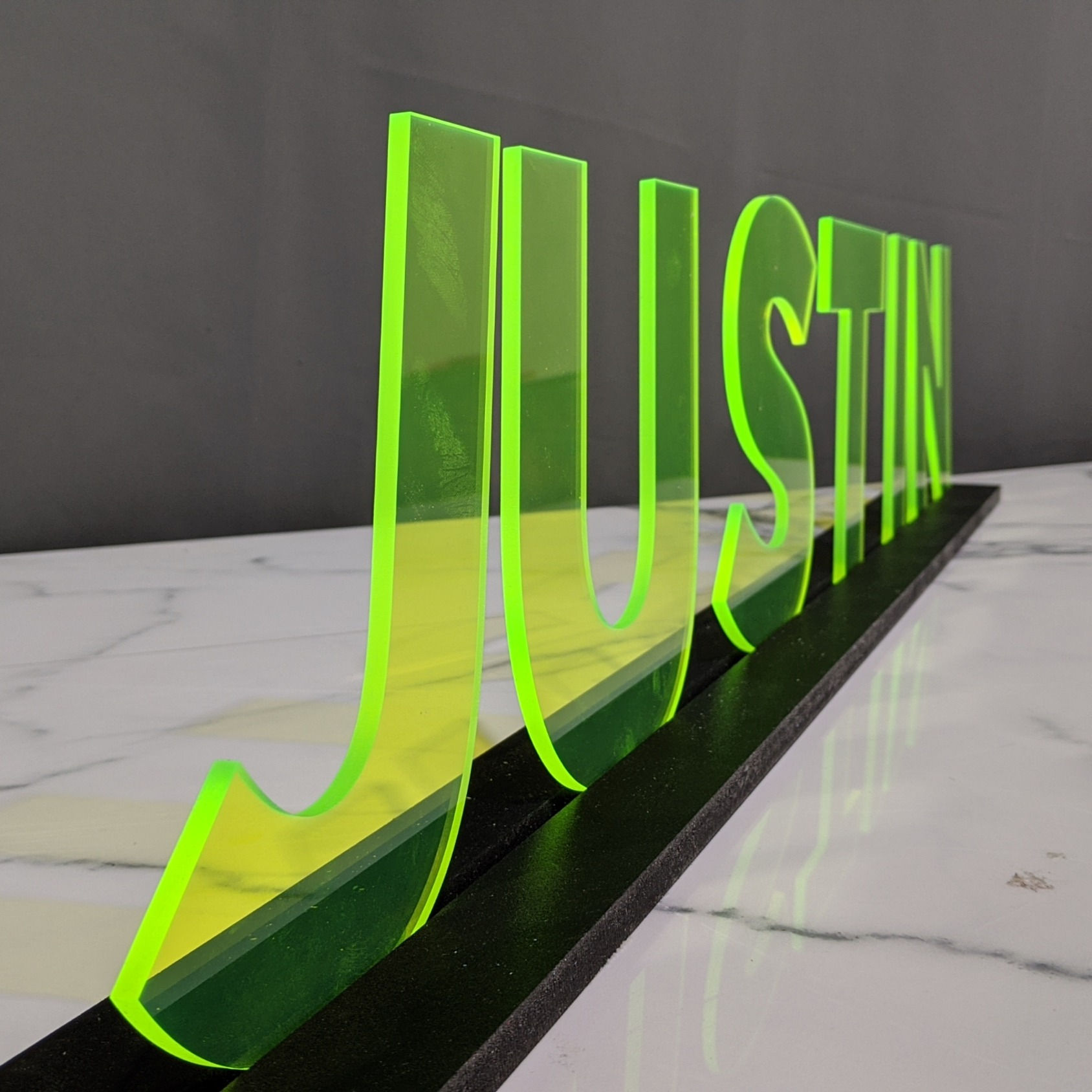 candle lighting sign