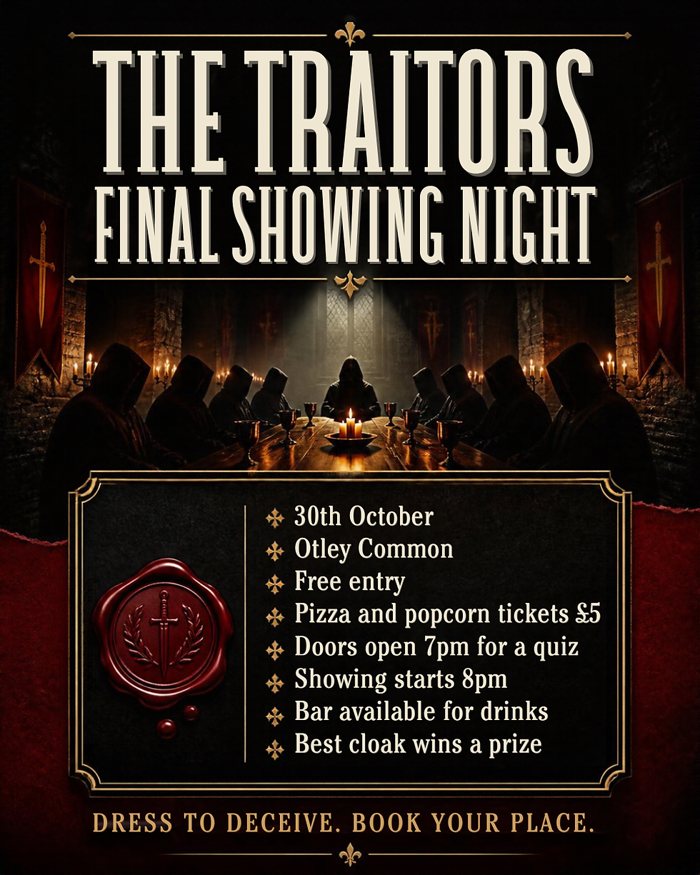 Traitors Final Showing and Quiz!