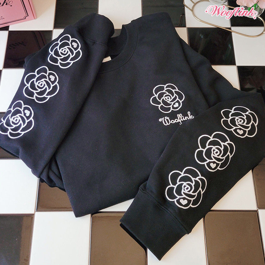サムネイル： ウーフリンク WOOFLINK CAMELLIA SWEATSHIRT FOR MOM