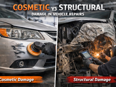 structural vs cosmetic damage