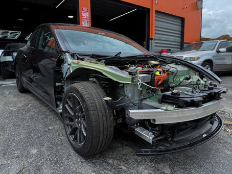 how to repair an accident car