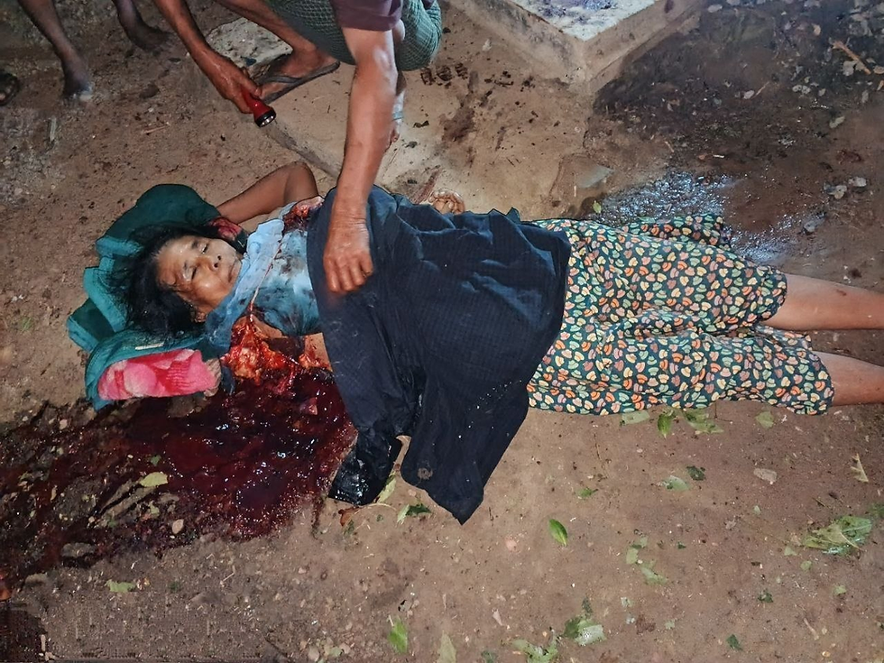 6 Killed, Including Muslims, and at Least 10 Injured in Terrorist Military Junta Airstrike on Sin Aing Village, Wira Thani (Pauktaw) Township
