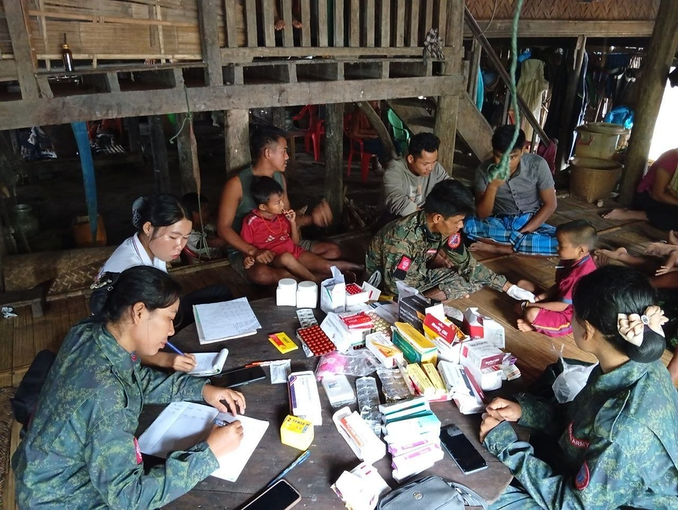 ULA/AA Provides Healthcare Services to Arakanese People in Three Mro Villages of Buthidaung Township