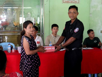 ULA/AA Provides Cash Assistance to Homeowners Damaged by Lay Mro River Erosion in Anjanapura