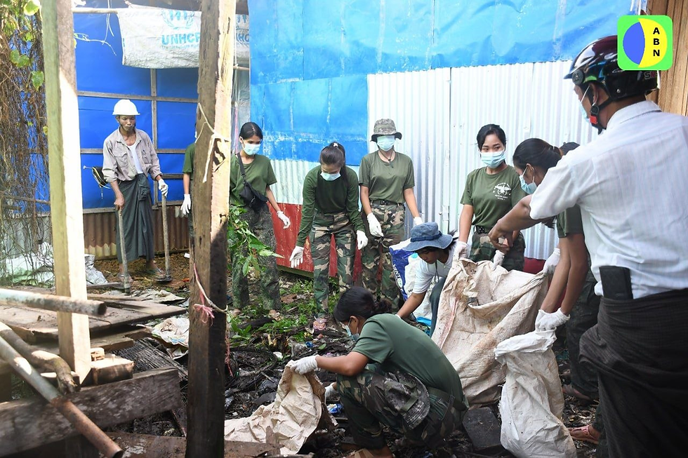 Arakkha Government Intensifies "Clean Arakkha" Campaign Implementation in Mrauk-U