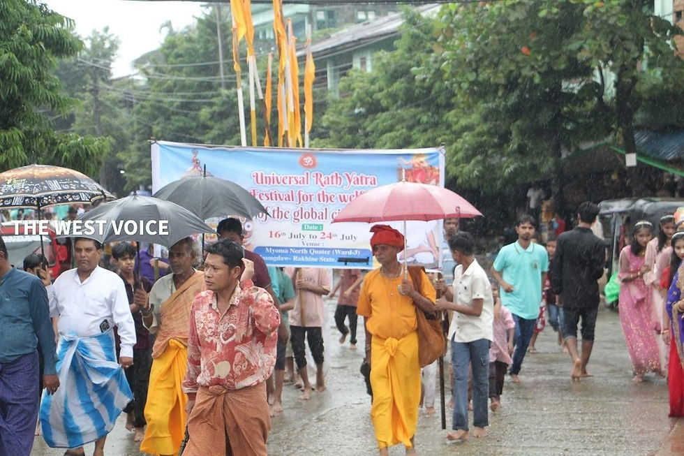 24th Sri Sri Jagannath Ratha Yatra Festival Successfully Concluded with Great Pomp in Maungdaw