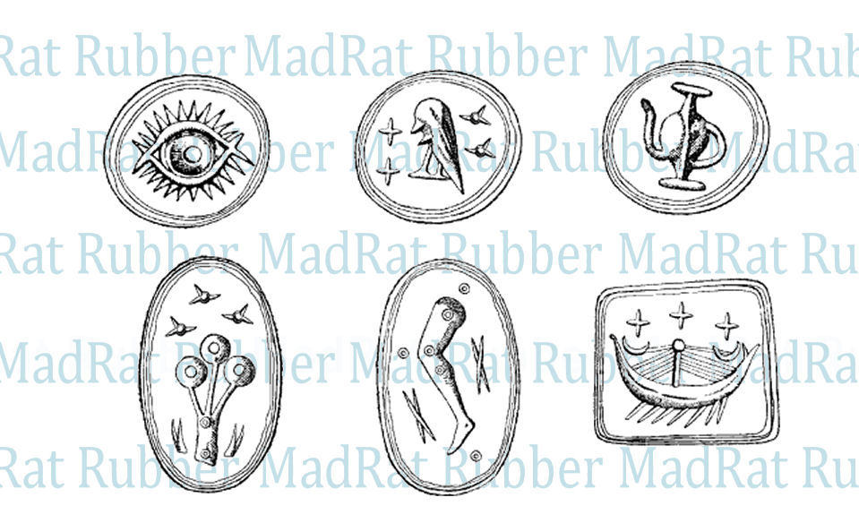 Thumbnail: V517 Ancient Pictographs - Set of 14