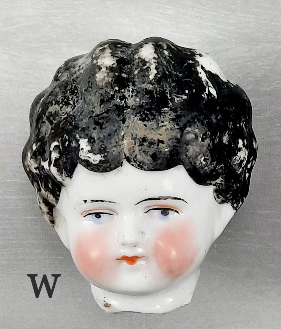 Thumbnail: Large German Doll Heads