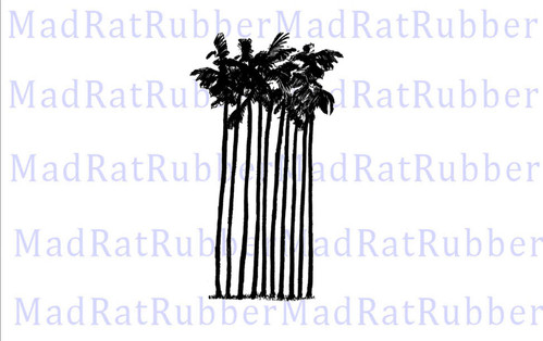 V724 Palm Trees Silhouette | madratrubber