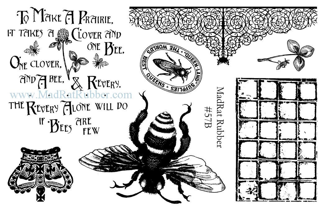 V57B Dark Bee Set of 7