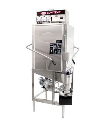 CMA Scullery S-C commercial scullery dishwasher with high-capacity stainless steel construction and chemical sanitizing opera