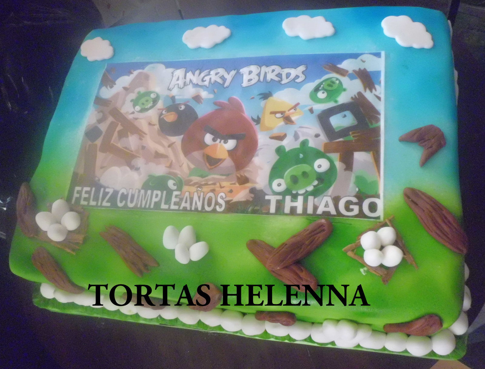 Fototorta AngriBirds
