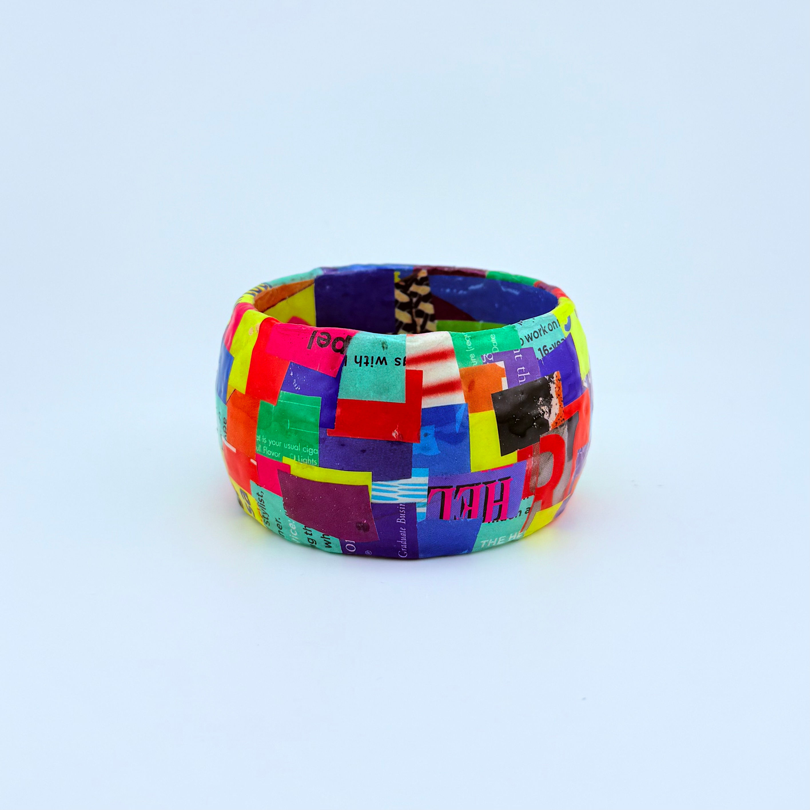 Confetti | Decoupaged Bangle