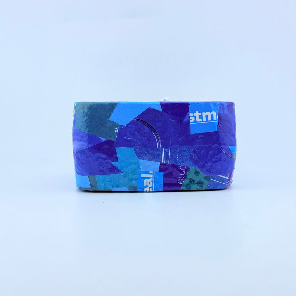 Thumbnail: Oh So Blue | Decoupaged Bangle