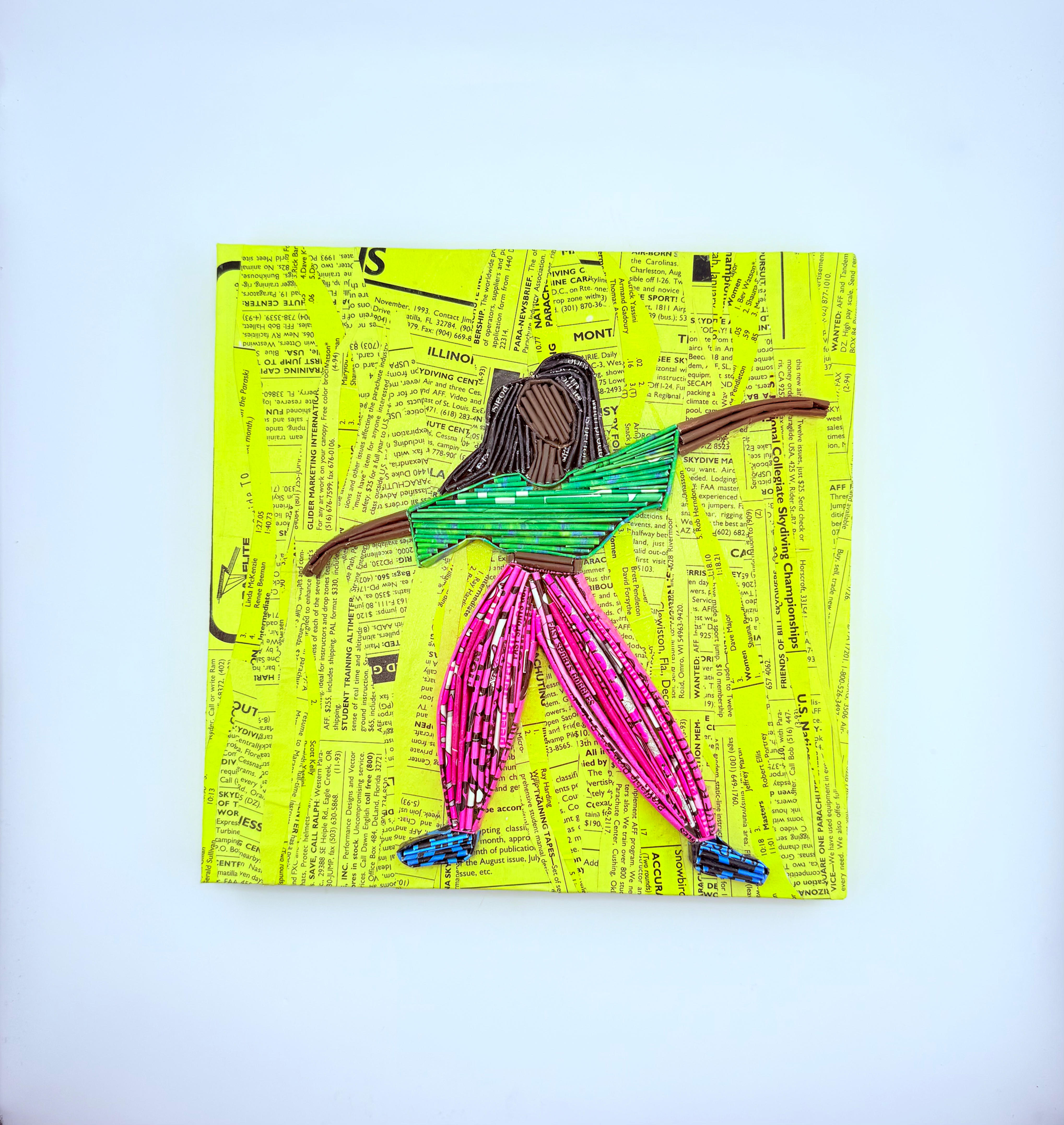 Softness is not Pause I Original Artwork (6×6)