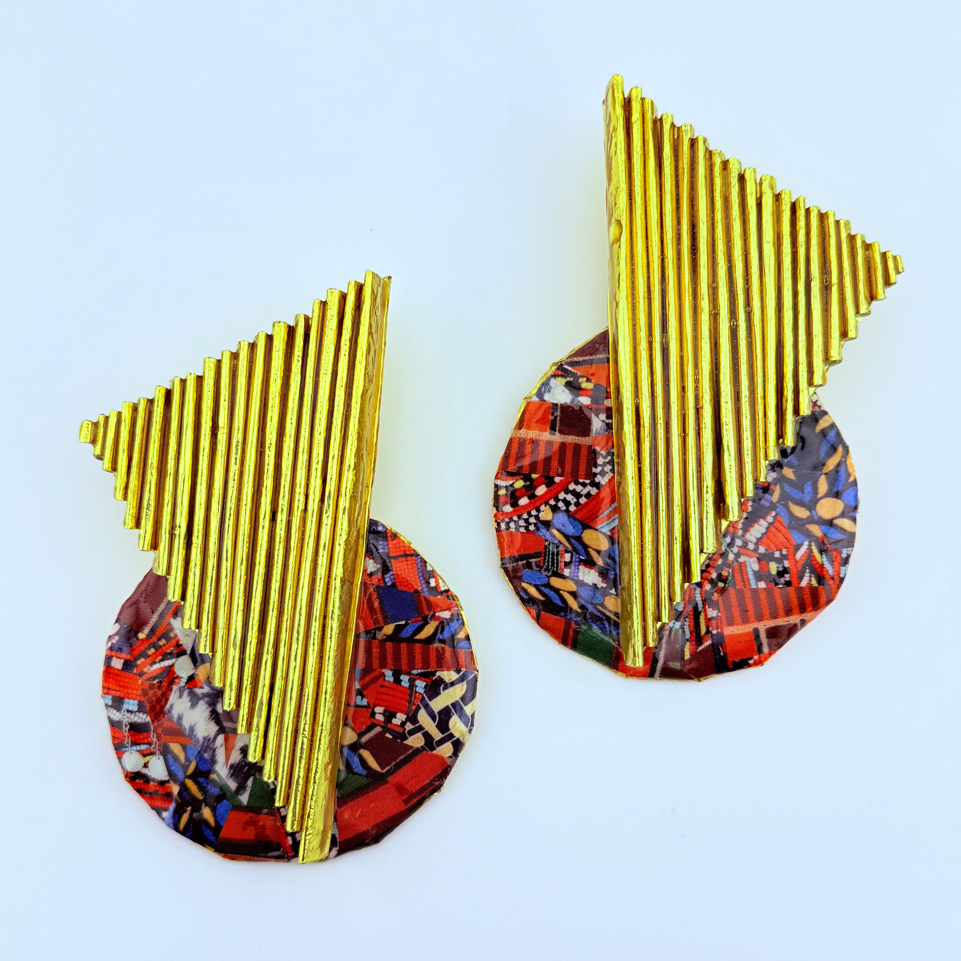 Mosaic I Stud Earrings