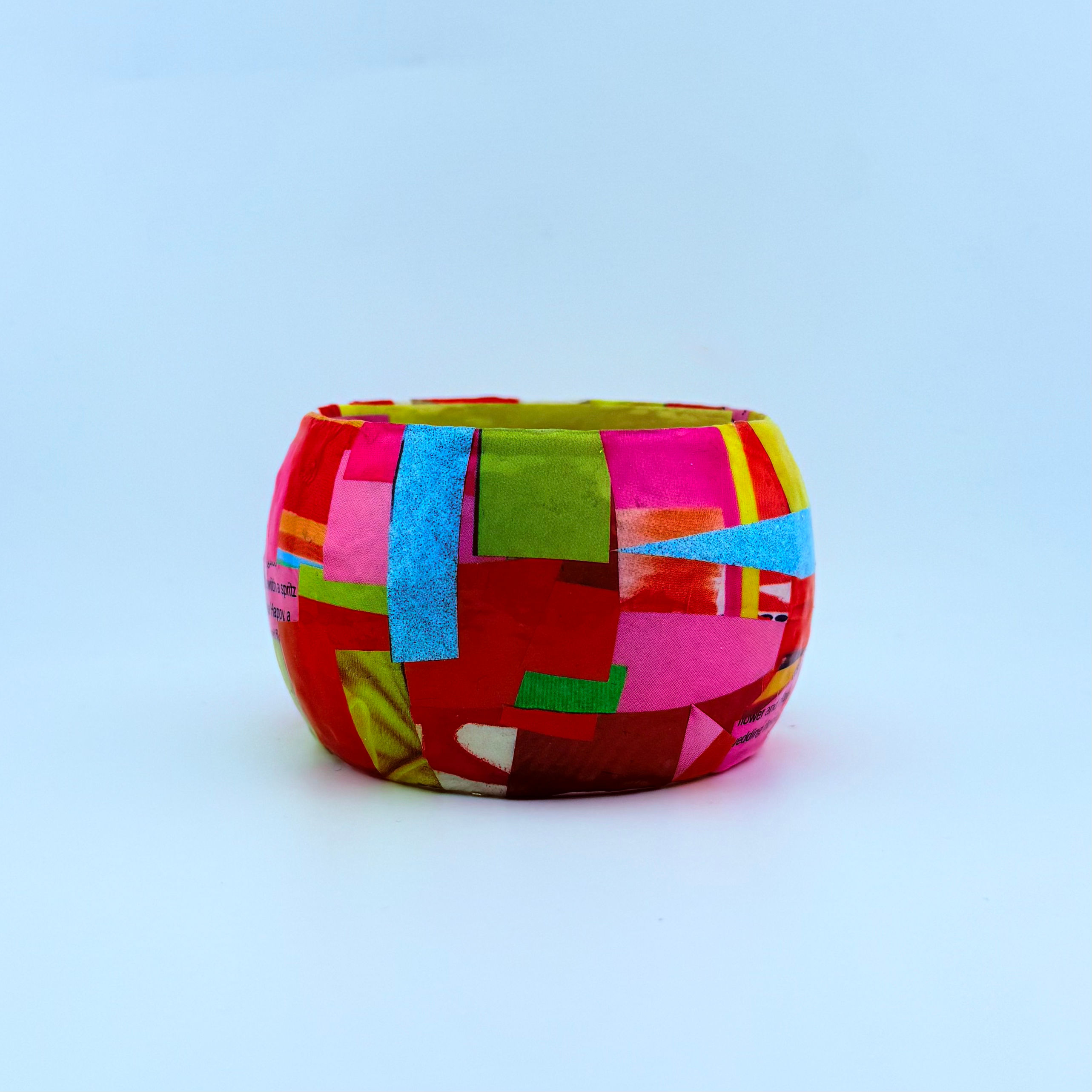 Cloud & Color | Decoupaged Bangle