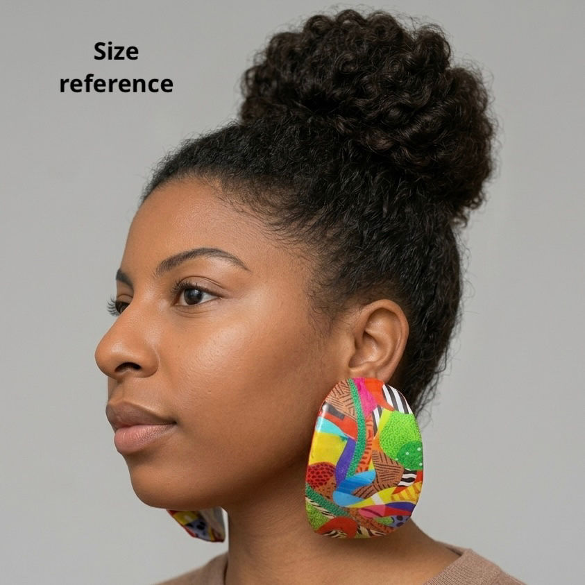 Thumbnail: Sepia  | Stud earrings 
