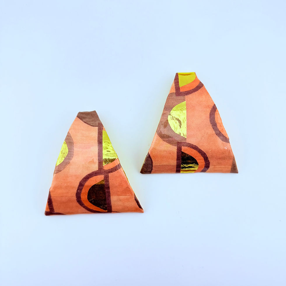 Thumbnail: Terracotta  & Sol | Stud earrings 