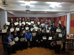 Teachers received Dale Carneige Course Certificate