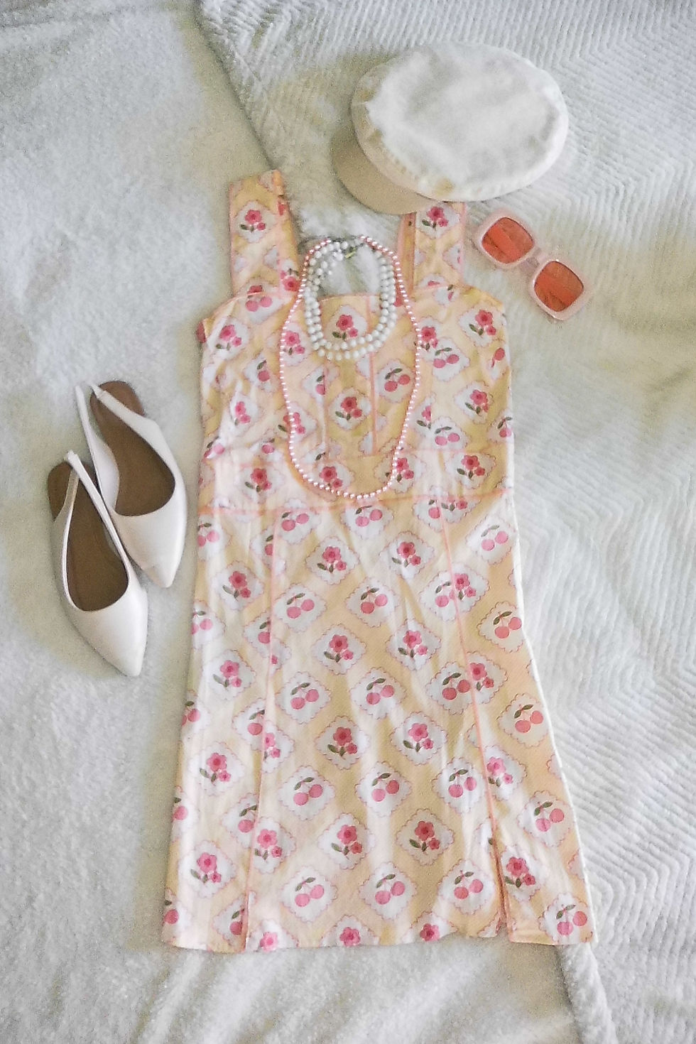 Cherries and Blossoms Dress