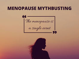 MENOPAUSE MYTHBUSTING - ‘You stop producing hormones after menopause’