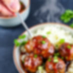 Spicy Gochujang Meatballs