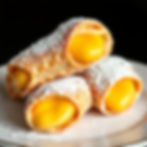 Custard Filled Cannolis