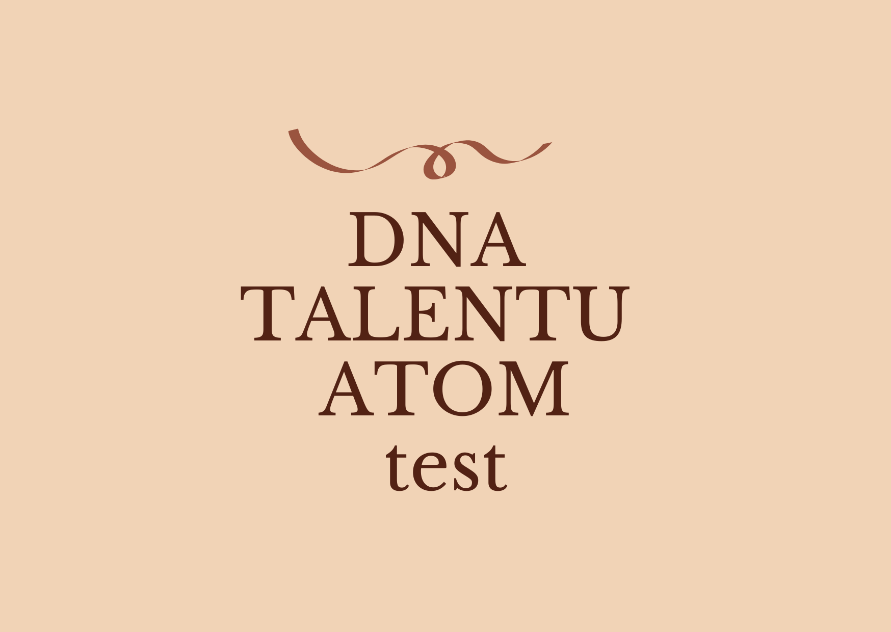 Test DNA Talentu ATOM