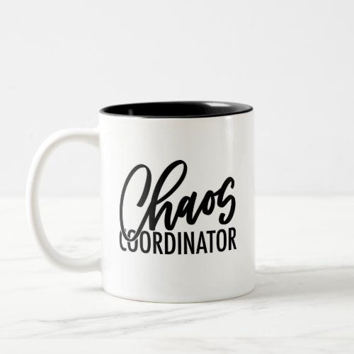 Big Deals! Chaos Coordinator Two-Tone Coffee Mug