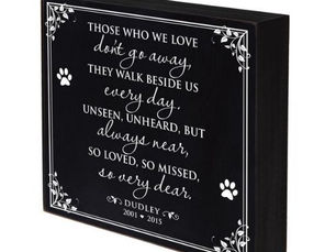 Top 5! So Missed and Loved Pet Memorial Shadow Box