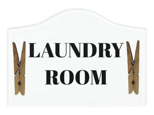 Review LAUNDRY ROOM DOOR SIGN