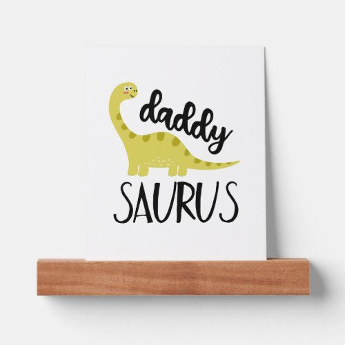 Best Deals! Daddy Saurus Picture Ledge