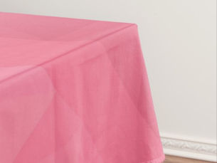Best Deals! Rose pink light Gradient Geometric Mesh Pattern Tablecloth