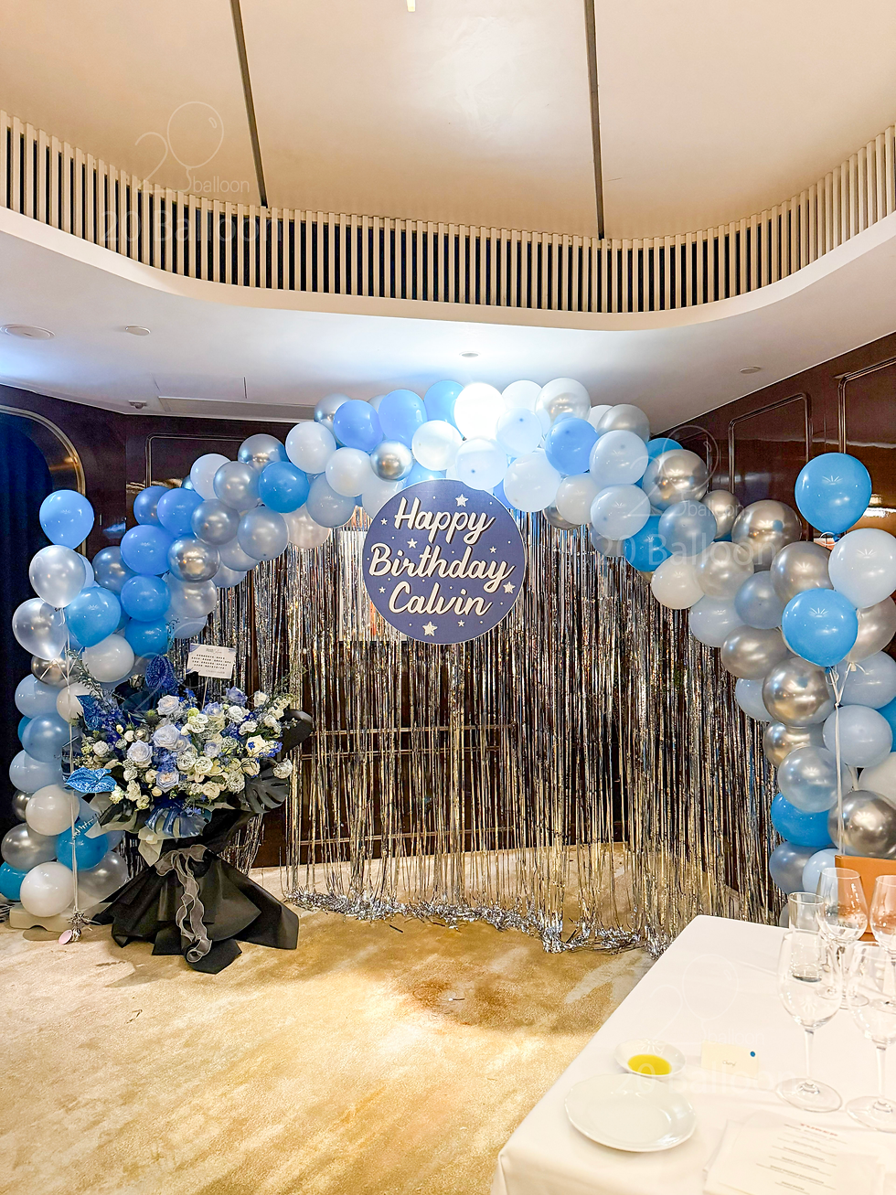 生日氣球佈置套裝 | 大型氣球拱門-Balloon Arch Set 6