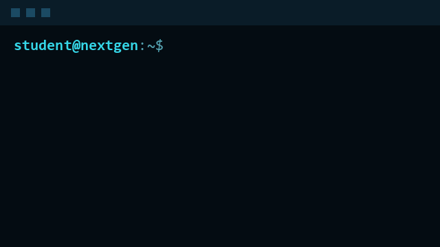 Animated terminal showing a student enrolling in a free demo class