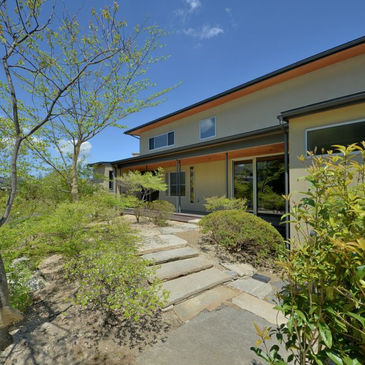 外廊下のある家　公開。