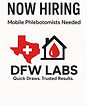 DFW Labs draws, mobile lab draws in Texas