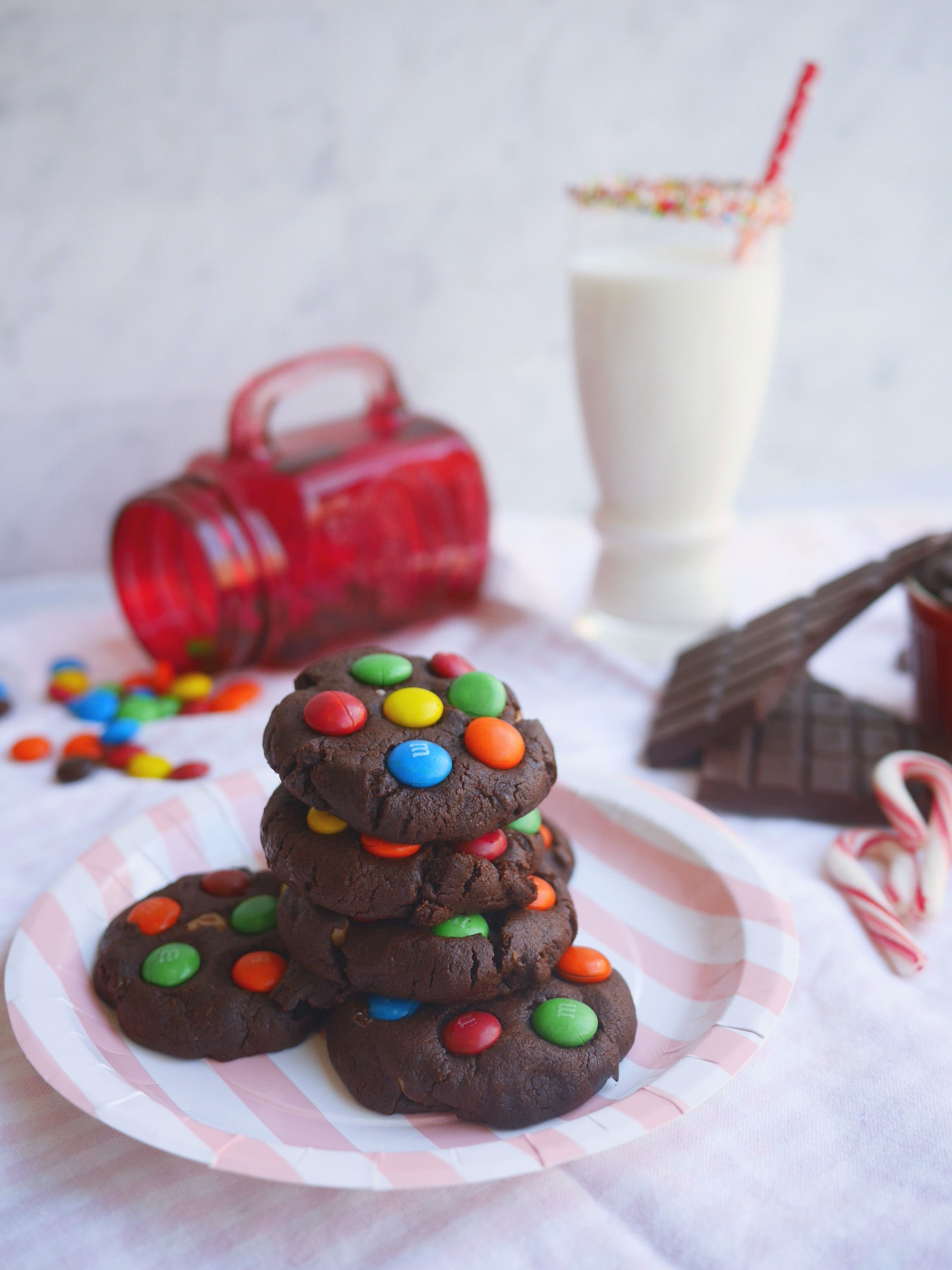 M&M Softed bake chocolate cookie 29 Aug