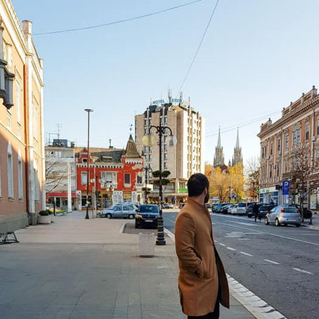 An old chemist’s shop ‘on the small steps’