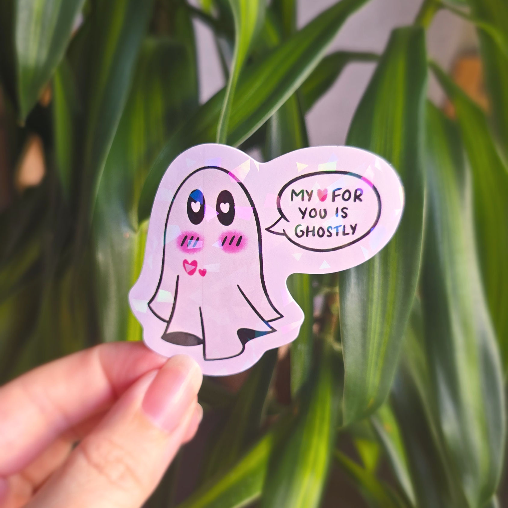 Ghostly Love Sticker