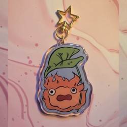 Calcifer Keychain