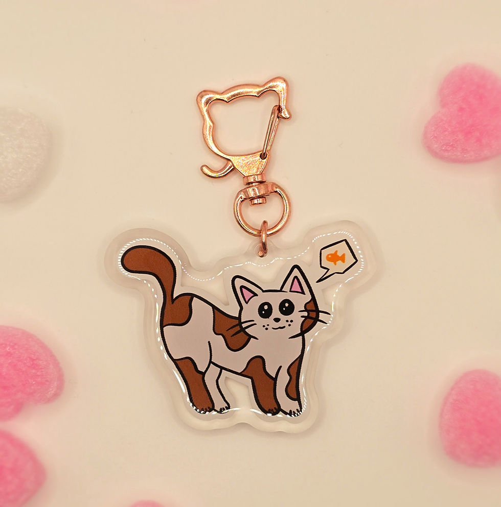 Thumbnail: Cat Keychain