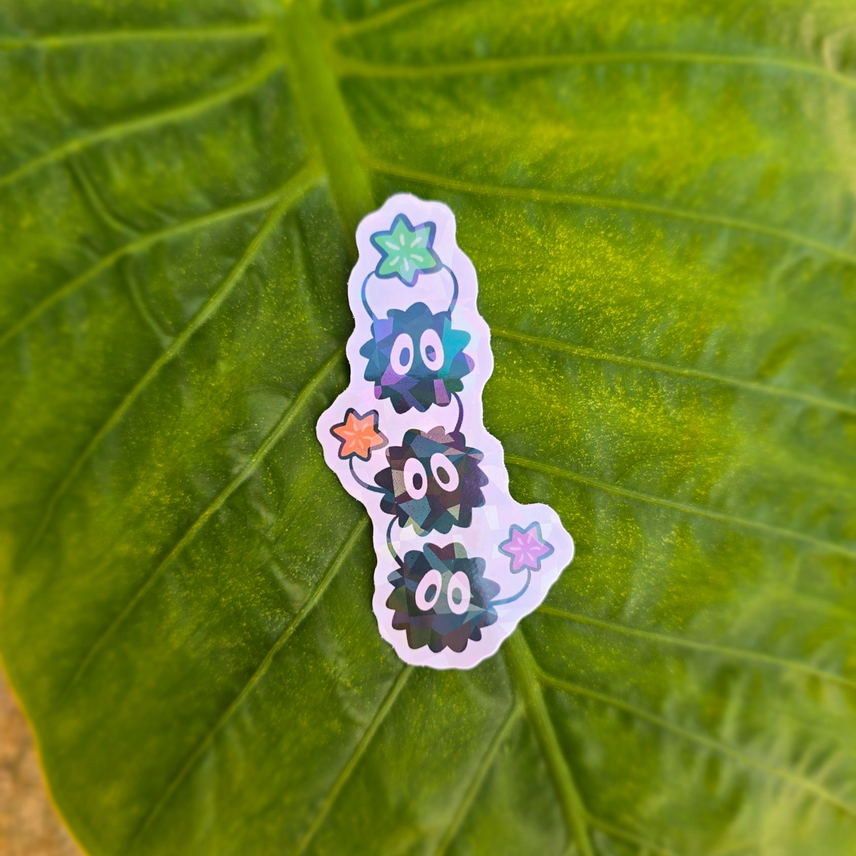 Sprite Stack Sticker (Holographic)