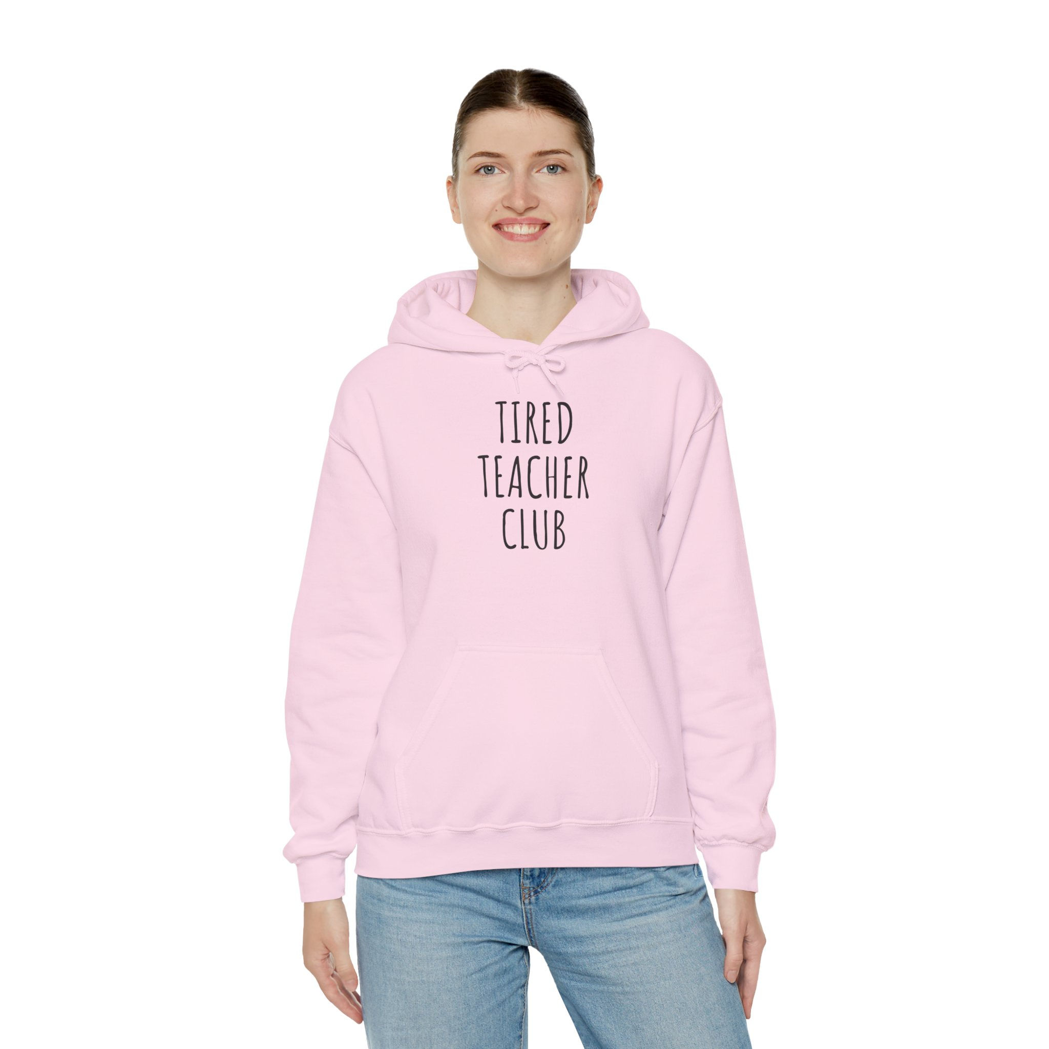 Tired Teacher Club Hoodie | Teacher Appreciation Sweatshirt