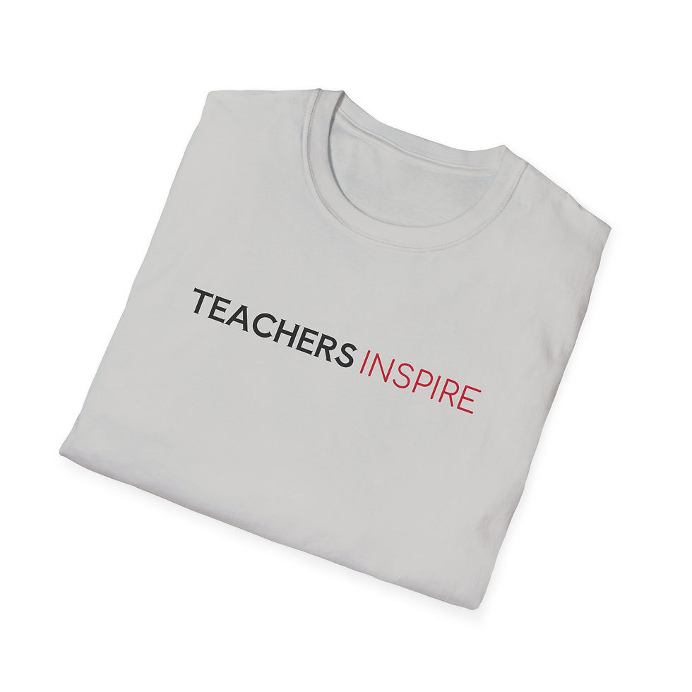 Thumbnail: TEACHERS INSPIRE  ...  Unisex Softstyle T-Shirt