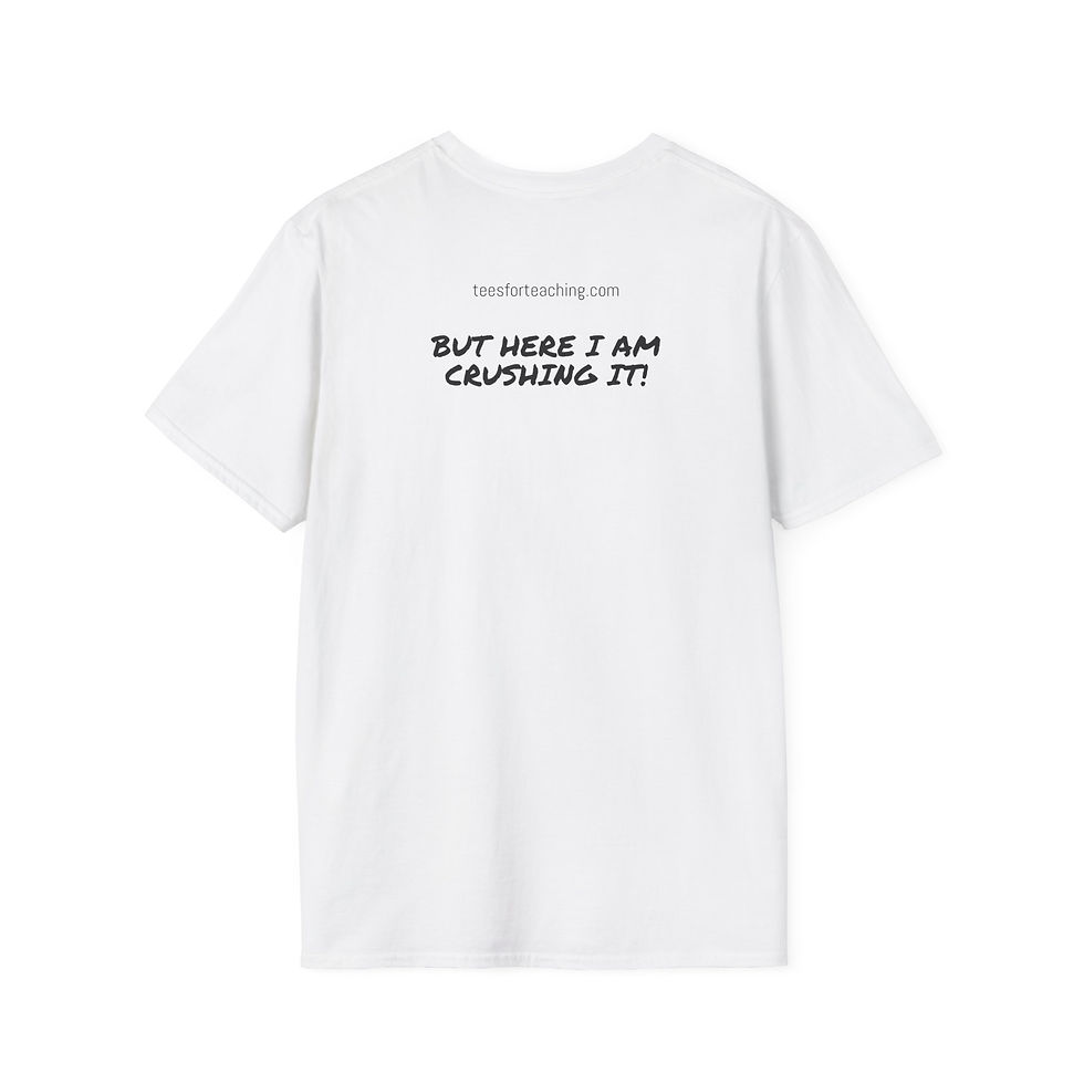 Thumbnail:  I NEVER IMAGINED Grade 4  ...  Unisex Softstyle T-Shirt