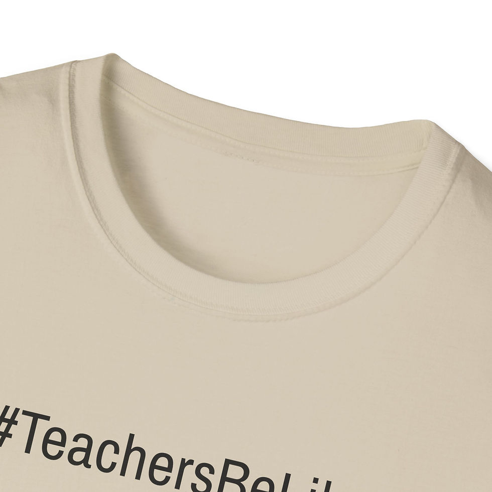 Thumbnail: TeachersBeLike...Unisex Softstyle T-Shirt