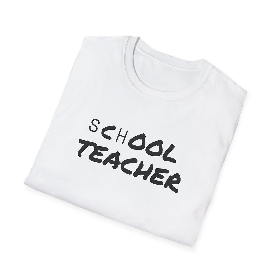 Thumbnail: sChOOL TEACHER...  Unisex Softstyle T-Shirt
